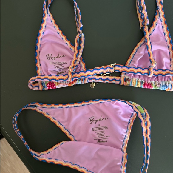 Colorful Patterned Bikini Set - Picture 3 of 4